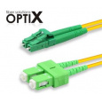Patchcord FO duplex LC/APC-SC/APC  9/125um SM, 1m, OS2