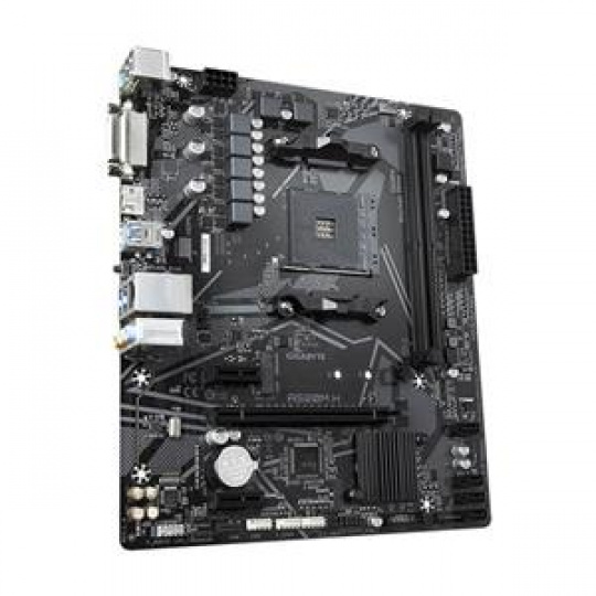 GIGABYTE MB Sc AM4 A520M H, AMD A520M, 2xDDR4, HDMI, DVI