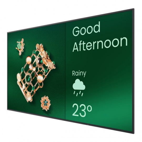 BenQ ST5504 55" Digital Signage 3840x2160/1200:1/350nits/2xHDMI/2xUSB/RJ45/RS232/IR/VESA/2x12Wrepro/Android