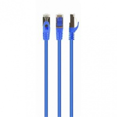 GEMBIRD Patch kabel S/FTP Cat. 6A LSZH, modrý, 0.25 m GEMBIRD Patch kabel S/FTP Cat. 6A LSZH, modrý, 0.25 m