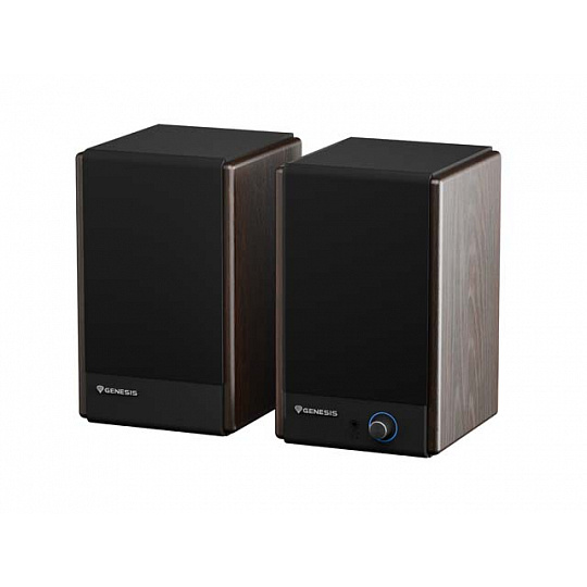 Herní reproduktory Genesis ARSEN 402BT, 60W, Hnědé Herní reproduktory Genesis ARSEN 402BT, 60W, Hnědé