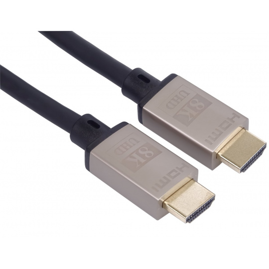 PremiumCord HDMI 2.1 High Speed + Ethernet kabel 8K@60Hz,zlacené 3m