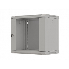 LANBERG 19" RACKOVÁ SKŘÍŇ PRO MONTÁŽ NA STĚNU 9U/540X350 (FLAT PACK) S PROSKLENÝMI DVEŘMI ŠEDÁ