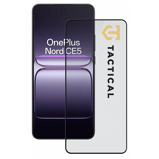 Tactical Glass Shield 5D sklo pro OnePlus Nord CE5 5G Black Tactical Glass Shield 5D sklo pro OnePlus Nord CE5 5G Black