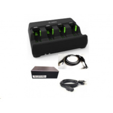 Nabíječka Zebra 3600, 4-slot KIT zdroj a kabel Nabíječka Zebra 3600, 4-slot KIT zdroj a kabel