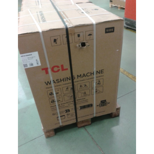 POŠKOZENÁ KRABICE TCL CP1012SA0 Pračka se sušičkou