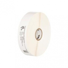 Zebra Label, Polyester, 22x18MM: Thermal Transfer, 8000T Lab Resist, Permanent Acrylic Adhesive, 25mm Core, Sample