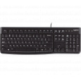 Logitech K120/Drátová USB/RU layout/Černá