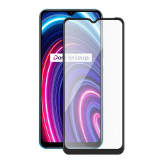 Screenshield REALME C25Y (full COVER black) Tempered Glass Protection Screenshield REALME C25Y (full COVER black) Tempered Glass Protection