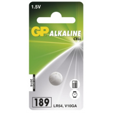 GP LR54, GP189, GP389, L1130, 1ks, alkalická baterie