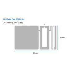 Zebra RFID, Label, Polyester, 68 x 23mm; Thermal Transfer, Z-Ultimate 2500T, Coated, Permanent Adhesive, 76.2mm Core, Sample Zebra RFID, Label, Polyester, 68 x 23mm; Thermal Transfer, Z-Ultimate 2500T, Coated, Permanent Adhesive, 76.2mm Core, Sample