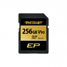 Patriot V90/SDXC/256GB/300MBps/UHS-II U3 / Class 10/+ Adaptér