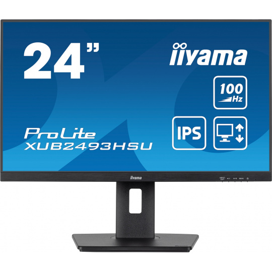 iiyama ProLite/XUB2493HSU-B6/23,8"/IPS/FHD/100Hz/1ms/Black/3R