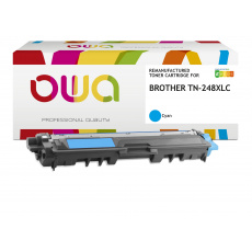OWA Armor toner kompatibilní s Brother TN-248XL C, 2300st, modrá/cyan OWA Armor toner kompatibilní s Brother TN-248XL C, 2300st, modrá/cyan