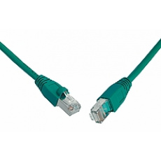 SOLARIX patch kabel CAT5E SFTP PVC 7m zelený snag-proof