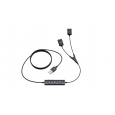 Yealink USB/QD Trainer Cable pro YHS náhlavní soustavy
