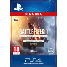 ESD CZ PS4 - Battlefield 1 Early Enlister DE ESD CZ PS4 - Battlefield 1 Early Enlister DE