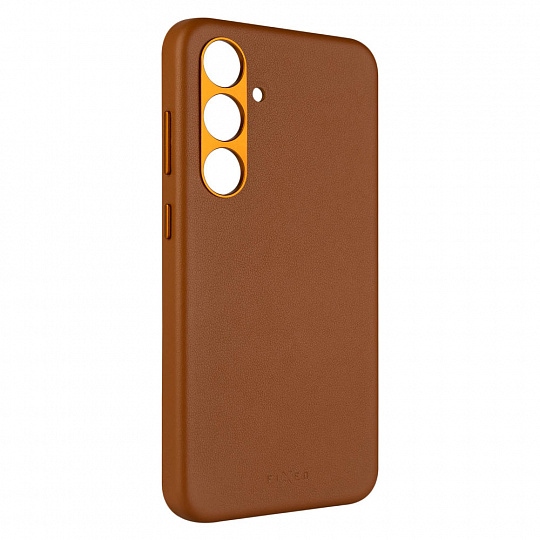 Kryt FIXED MagLeather MagSafe Galaxy S24+, hnědý Kryt FIXED MagLeather MagSafe Galaxy S24+, hnědý