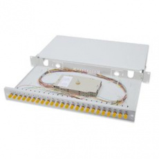 DIGITUS Professional Fiber Optic Splice Box, Equipped, ST, OS2 DIGITUS Professional Fiber Optic Splice Box, Equipped, ST, OS2