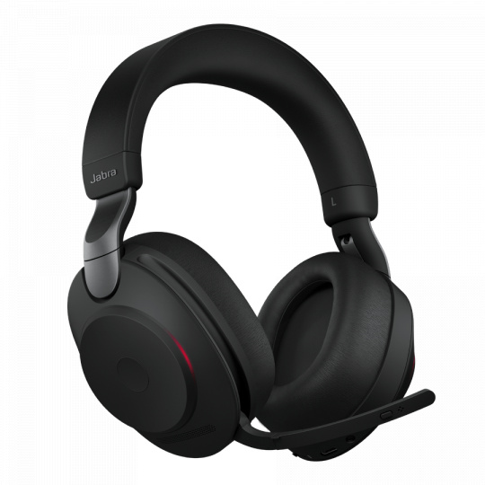 Jabra Evolve2 85/Stereo/ANC/BT/Bezdrát/MS/Černá