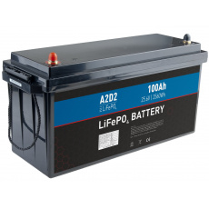 A2D2 baterie LiFePO4 25,6V 100Ah M8