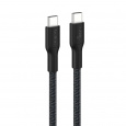 BELKIN kabel USB-C 240W oplétaný 3m černý