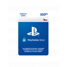 PlayStation Live Cards Hang 500Kč - pouze pro CZ PS Store