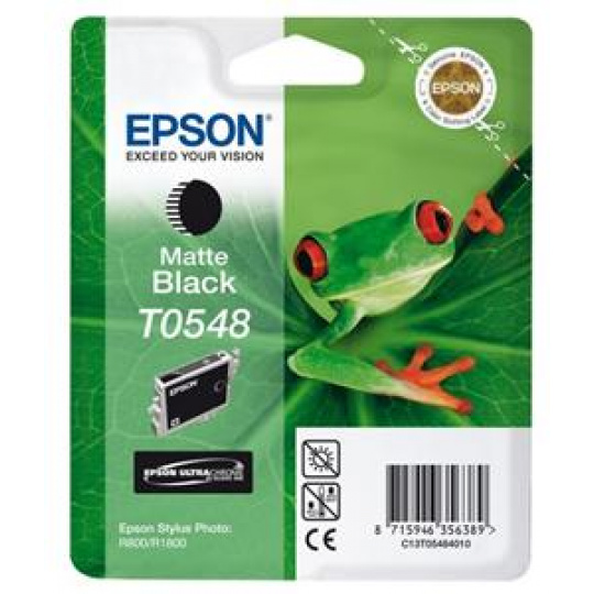 EPSON SP R800 Matte Black Ink Cartridge T0548