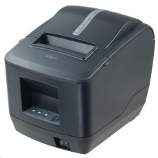 Termotiskárna Birch CP-Q1 Pokladní tiskárna s řezačkou, USB+LAN, černá, tisk v českém jazyce