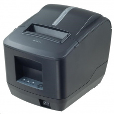 Termotiskárna Birch CP-Q1 Pokladní tiskárna s řezačkou, USB+LAN, černá, tisk v českém jazyce Termotiskárna Birch CP-Q1 Pokladní tiskárna s řezačkou, USB+LAN, černá, tisk v českém jazyce