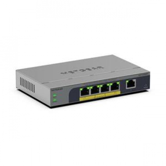 Netgear 5PT GIGABIT UNMANAGEABLE PLUS SWITCH W/ POE+ Netgear 5PT GIGABIT UNMANAGEABLE PLUS SWITCH W/ POE+