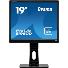 19" LCD iiyama ProLite B1980D-B1 - 5ms,DVI,TN, piv 19" LCD iiyama ProLite B1980D-B1 - 5ms,DVI,TN, piv