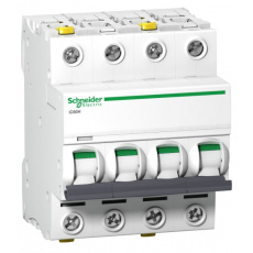 Modulární jistič iC60H - 4P - 40A - char. C Modulární jistič iC60H - 4P - 40A - char. C