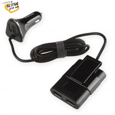 WE auto adaptér 2x + 2x USB 5V 9.6A 1.8m WE auto adaptér 2x + 2x USB 5V 9.6A 1.8m