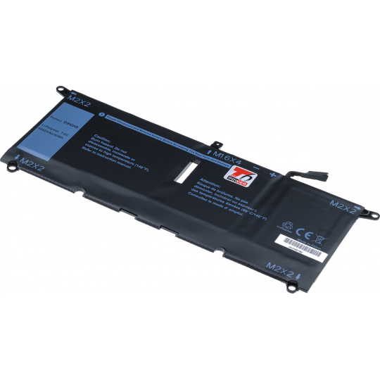 Baterie T6 Power Dell XPS 13 9370, 9380, Vostro 5390, Inspiron 5390, 6840mAh, 52Wh, 4cell, Li-pol