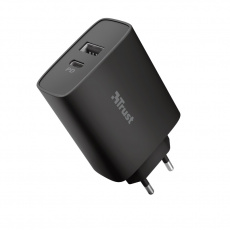 TRUST QMAX USB C+A WALL CHARGER PD 30W TRUST QMAX USB C+A WALL CHARGER PD 30W