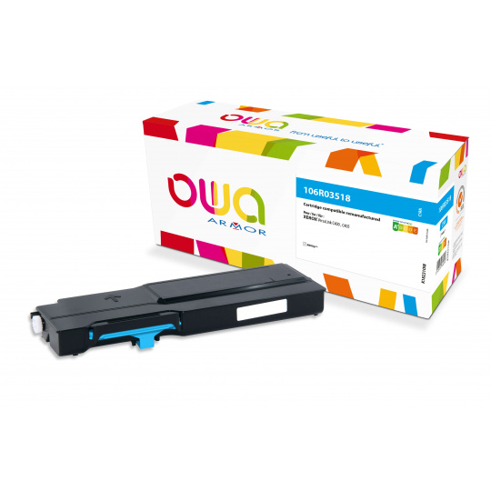 OWA Armor toner kompatibilní s Xerox 106R03522, 4800st, modrá/cyan