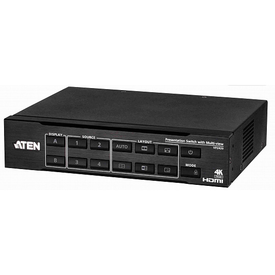 ATEN True 4K HDMI Presentation Switch s Multi View ATEN True 4K HDMI Presentation Switch s Multi View