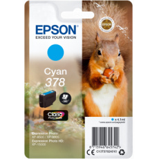 Epson Singlepack Cyan 378 Claria Photo HD Ink