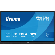 65" iiyama TE6513A-B1AG:IPS,4K,40P,EDLA 65" iiyama TE6513A-B1AG:IPS,4K,40P,EDLA