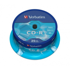 VERBATIM CD-R(25-Pack)Spindl/52x/700MB