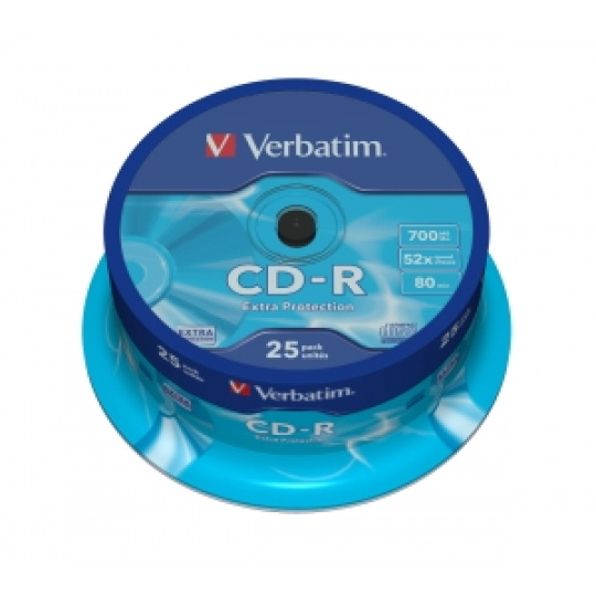 VERBATIM CD-R(25-Pack)Spindl/52x/700MB