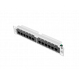 PATCH PANEL 12PORT 1U 10" CAT.6 UTP ŠEDÝ LANBERG