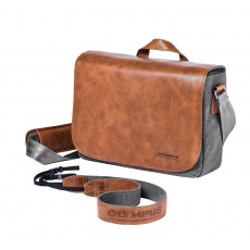 Brašna Olympus OM-D Messenger bag Leather