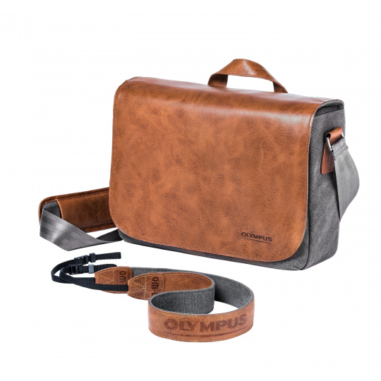 Brašna Olympus OM-D Messenger bag Leather