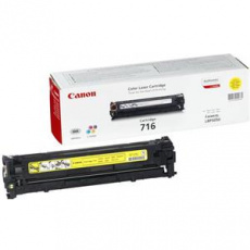 Canon toner cart. CRG-716 / Yellow / 1500str. Canon toner cart. CRG-716 / Yellow / 1500str.