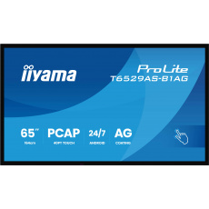 65" iiyama T6529AS-B1AG: IPS, 4K UHD,Android,24/7 65" iiyama T6529AS-B1AG: IPS, 4K UHD,Android,24/7