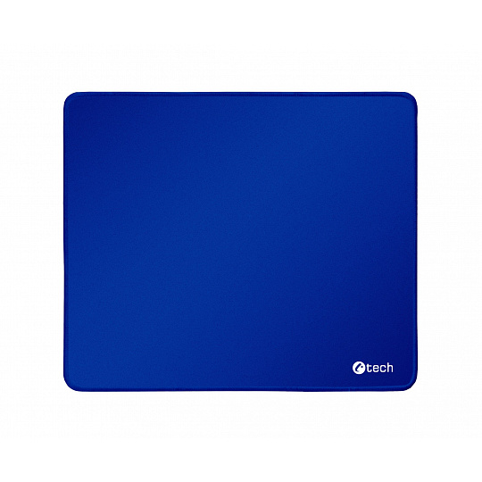 Podložka pod myš C-TECH MP-01, modrá, 320x270x4mm, obšité okraje Podložka pod myš C-TECH MP-01, modrá, 320x270x4mm, obšité okraje