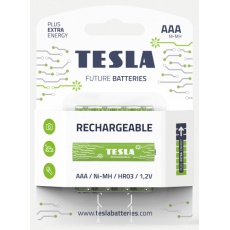 TESLA - nabíjecí baterie AAA, 4ks TESLA - nabíjecí baterie AAA, 4ks