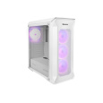 Počítačová skříň Genesis IRID 505 ARGB V2/Midi Tower/Transpar./Bílá